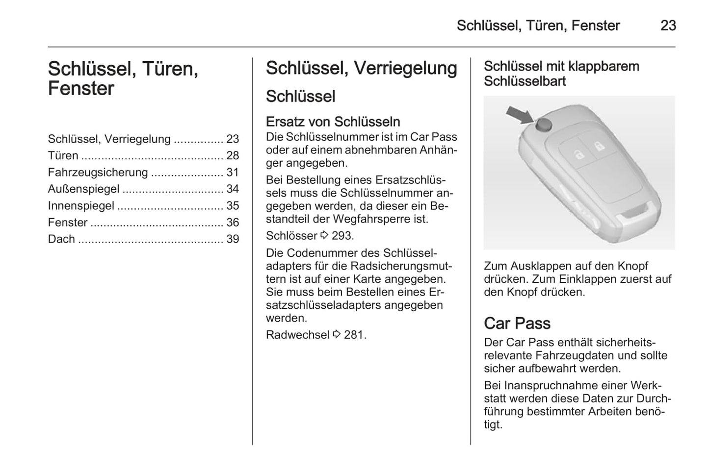 2014 Opel Astra Owner's Manual | German