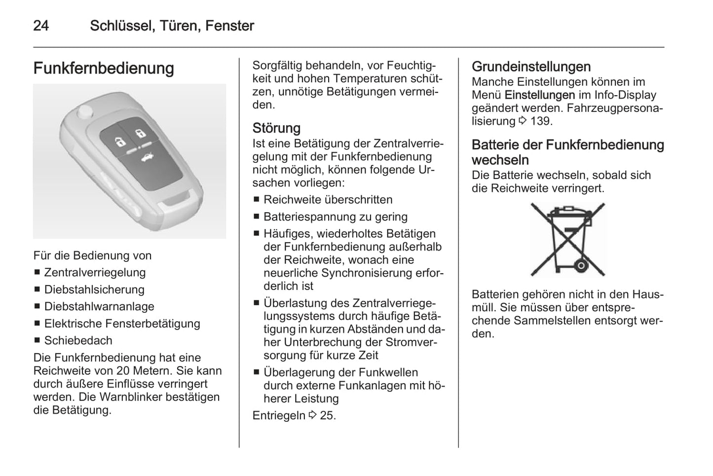 2014 Opel Astra Owner's Manual | German