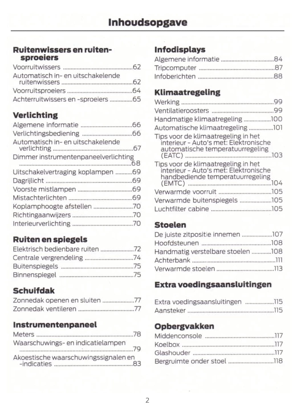 2018-2019 Ford EcoSport Manuel du propriétaire | Néerlandais
