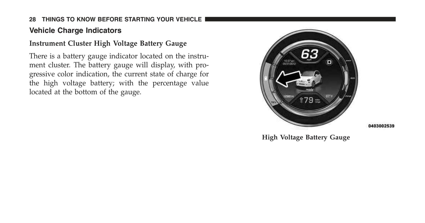 2015 Fiat 500e Owner's Manual | English