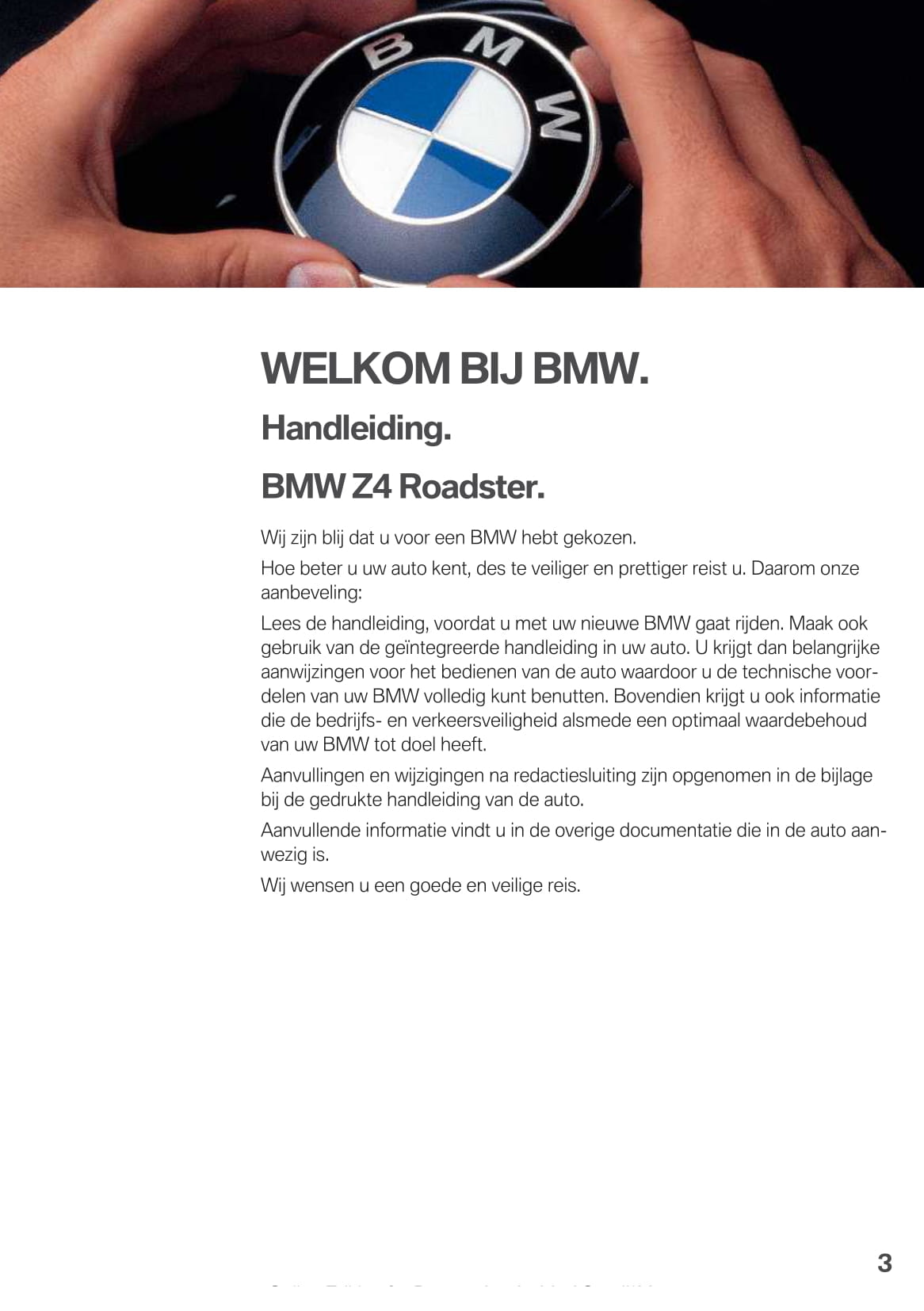 2019-2022 BMW Z4 Manuel du propriétaire | Néerlandais