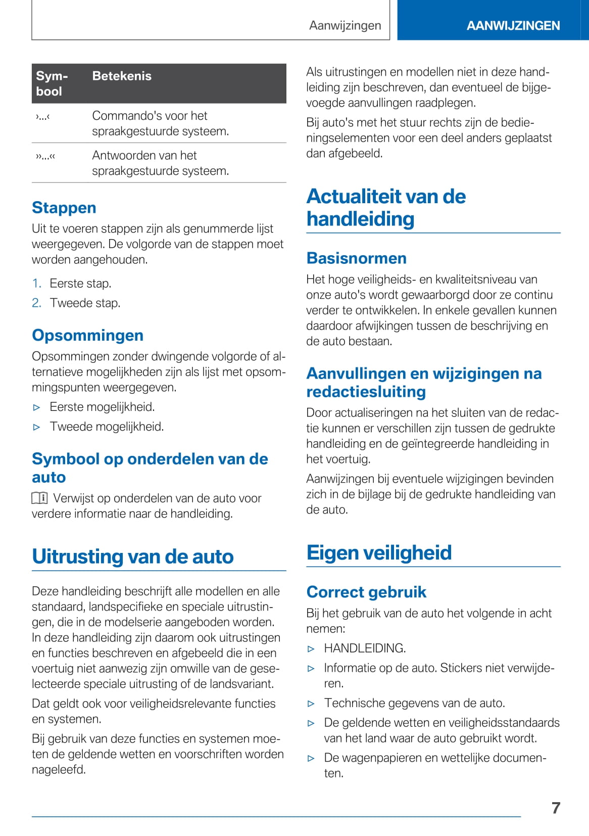 2019-2022 BMW Z4 Manuel du propriétaire | Néerlandais