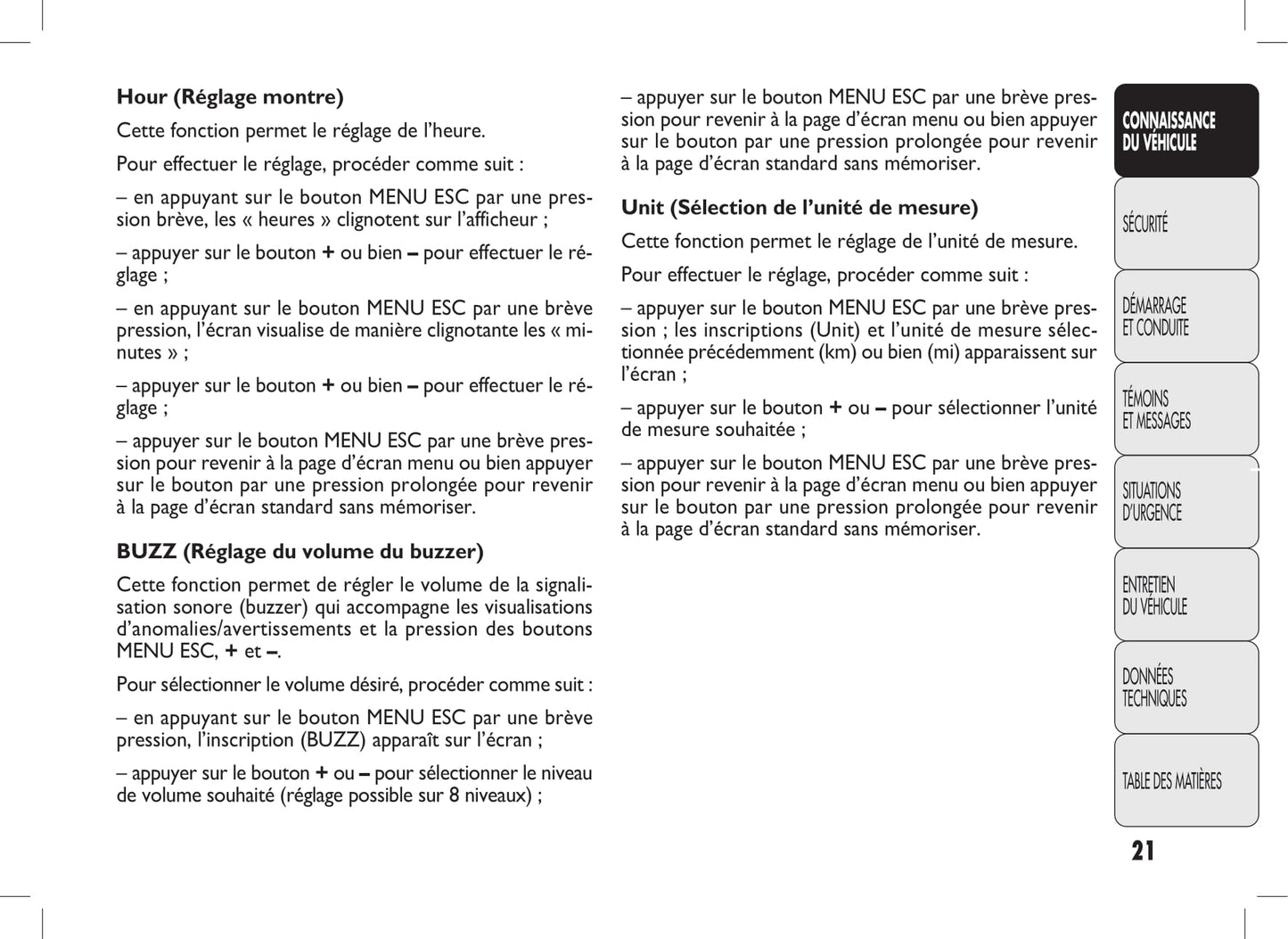 2009-2012 Fiat Punto Evo Manuel du propriétaire | Français