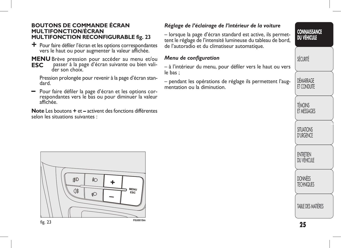 2009-2012 Fiat Punto Evo Manuel du propriétaire | Français