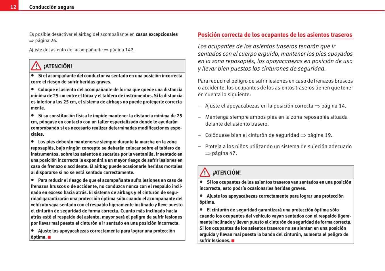 2006-2009 Seat Altea XL Manuel du propriétaire | Espagnol