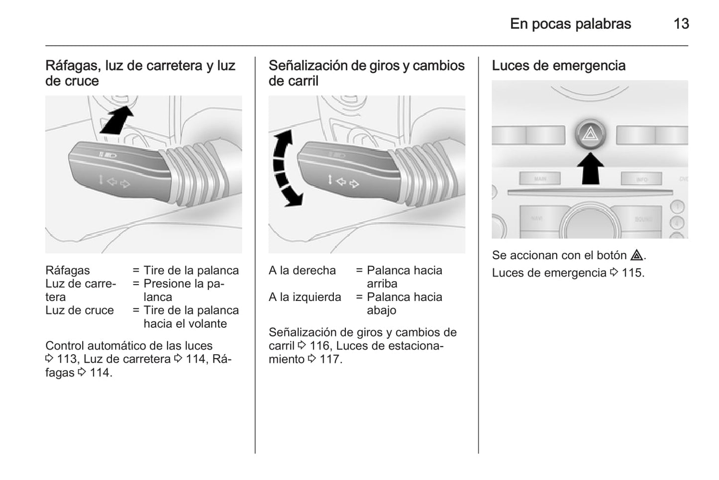 2015-2016 Opel Antara Manuel du propriétaire | Espagnol