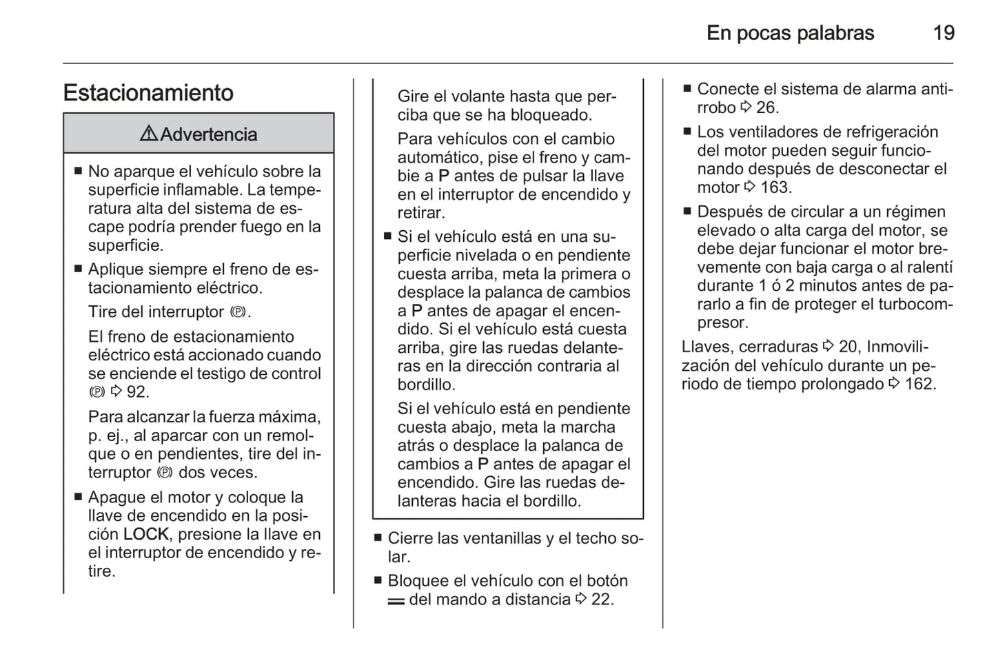 2015-2016 Opel Antara Manuel du propriétaire | Espagnol