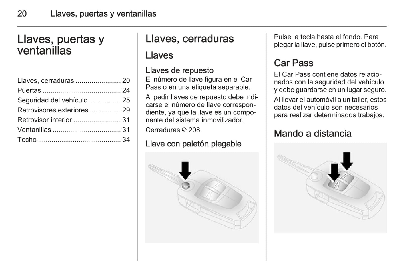 2015-2016 Opel Antara Manuel du propriétaire | Espagnol