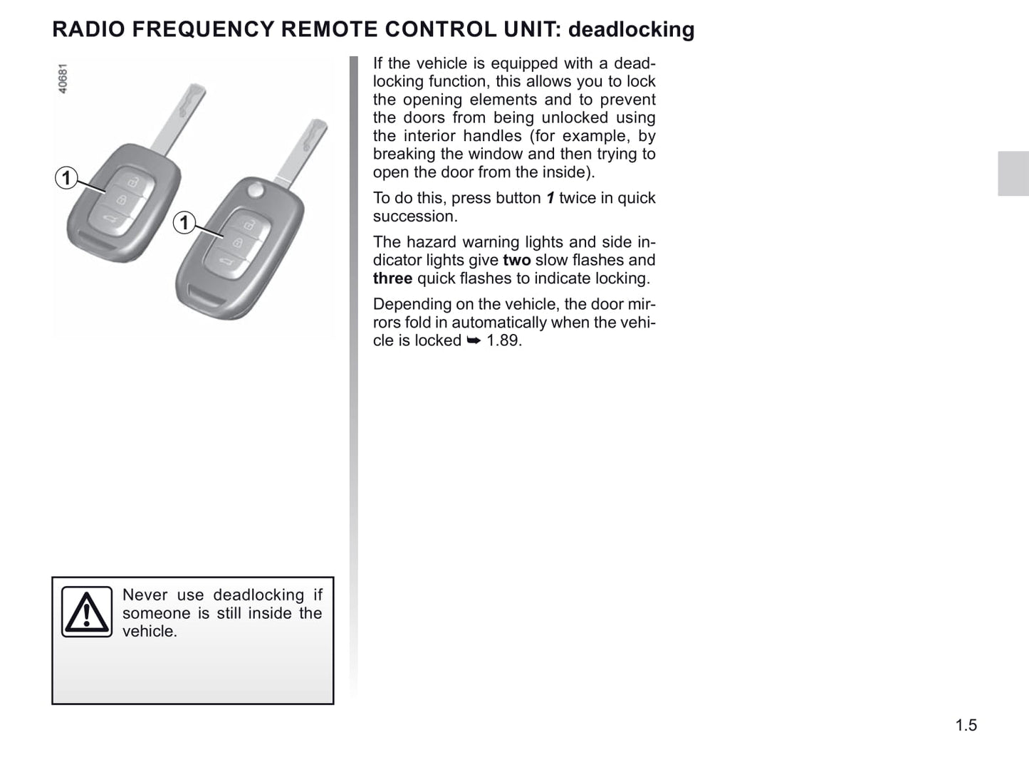 2020-2021 Renault Captur Owner's Manual | English