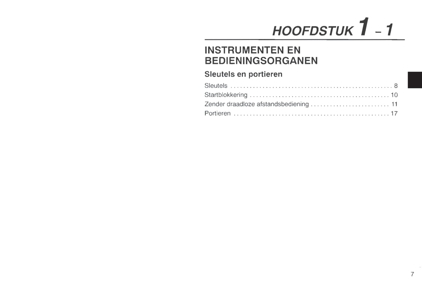 1997-1998 Lexus LS 400 Owner's Manual | Dutch