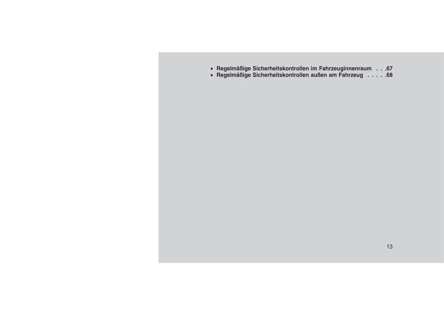 2015-2016 Jeep Wrangler Owner's Manual | German