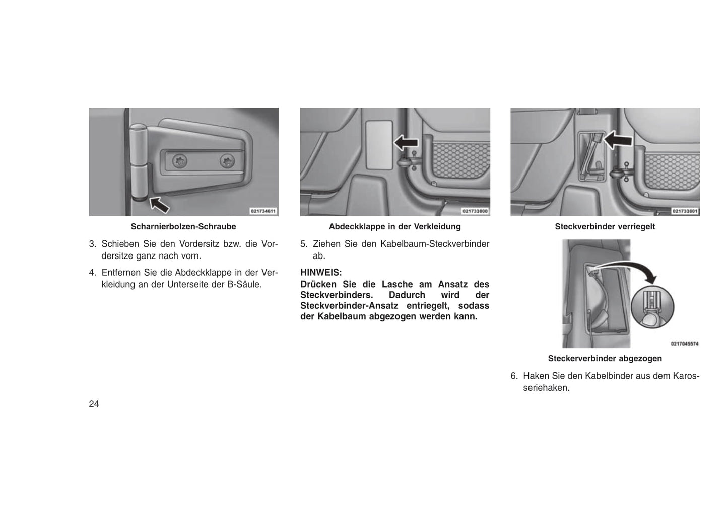 2015-2016 Jeep Wrangler Owner's Manual | German