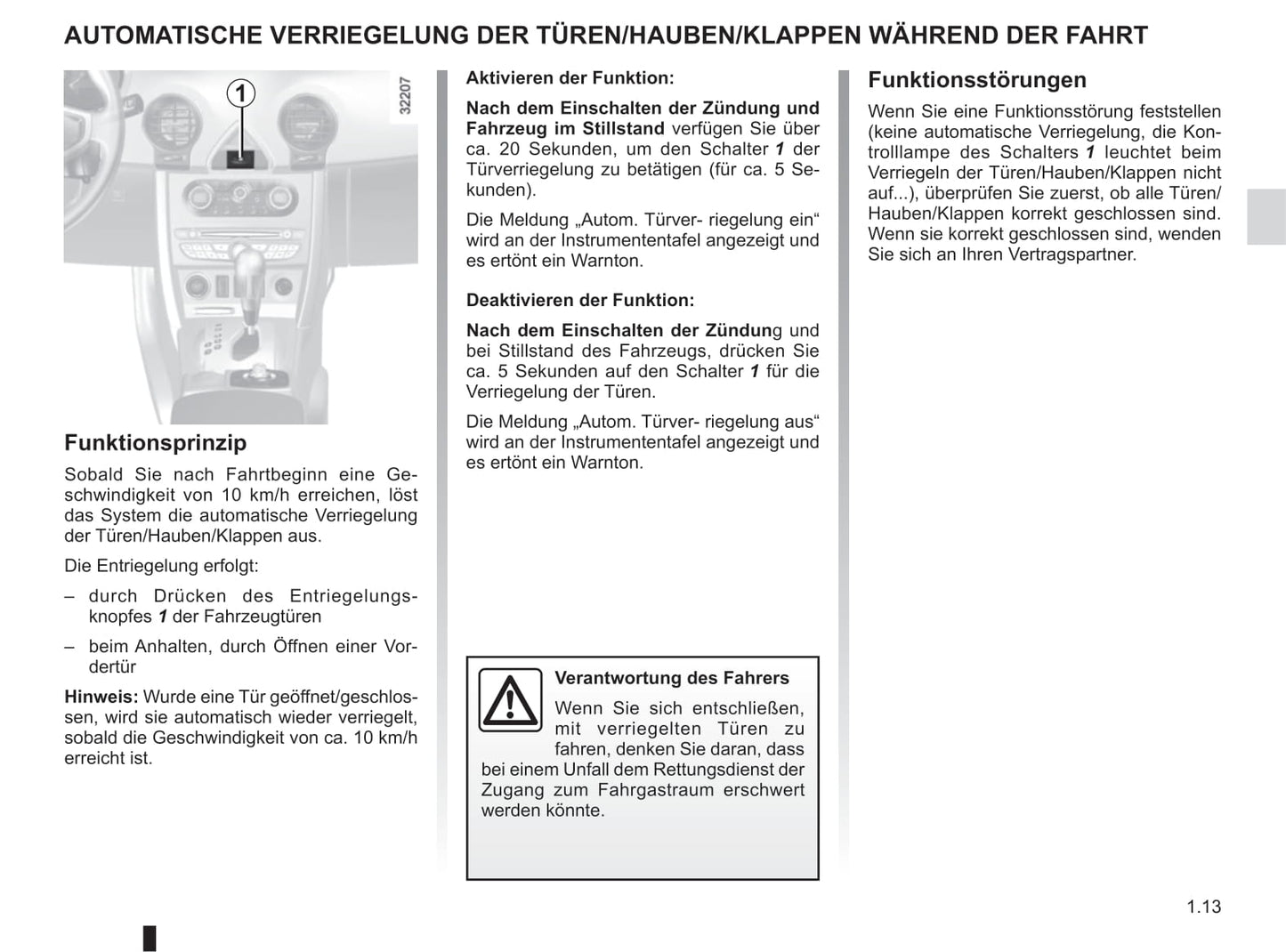 2014-2015 Renault Koleos Owner's Manual | German