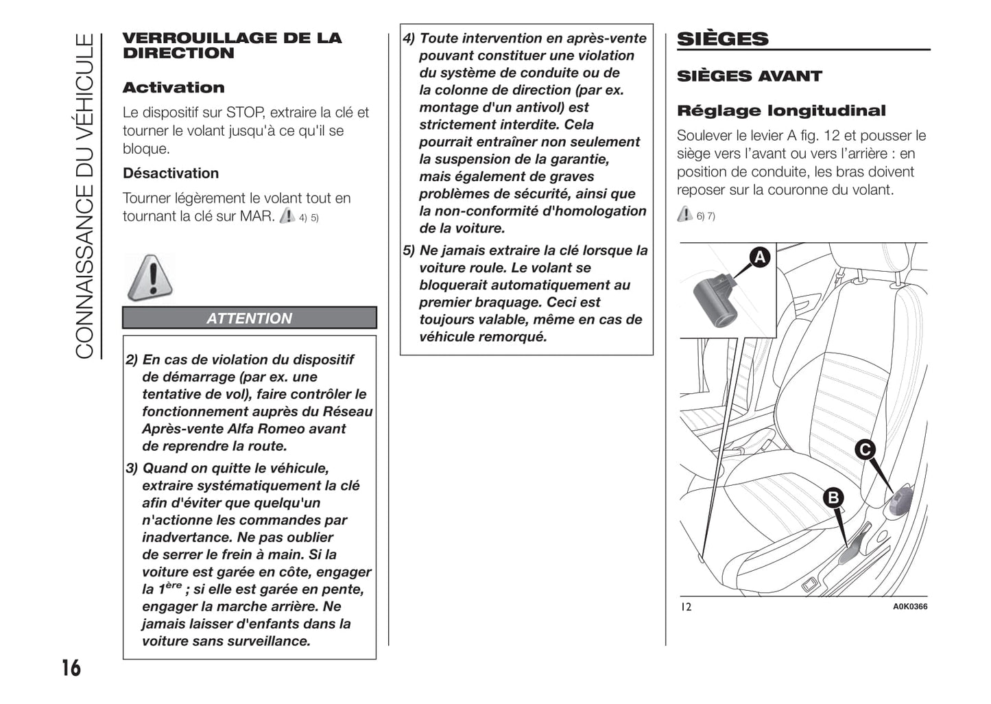 2010-2014 Alfa Romeo Giulietta Manuel du propriétaire | Français