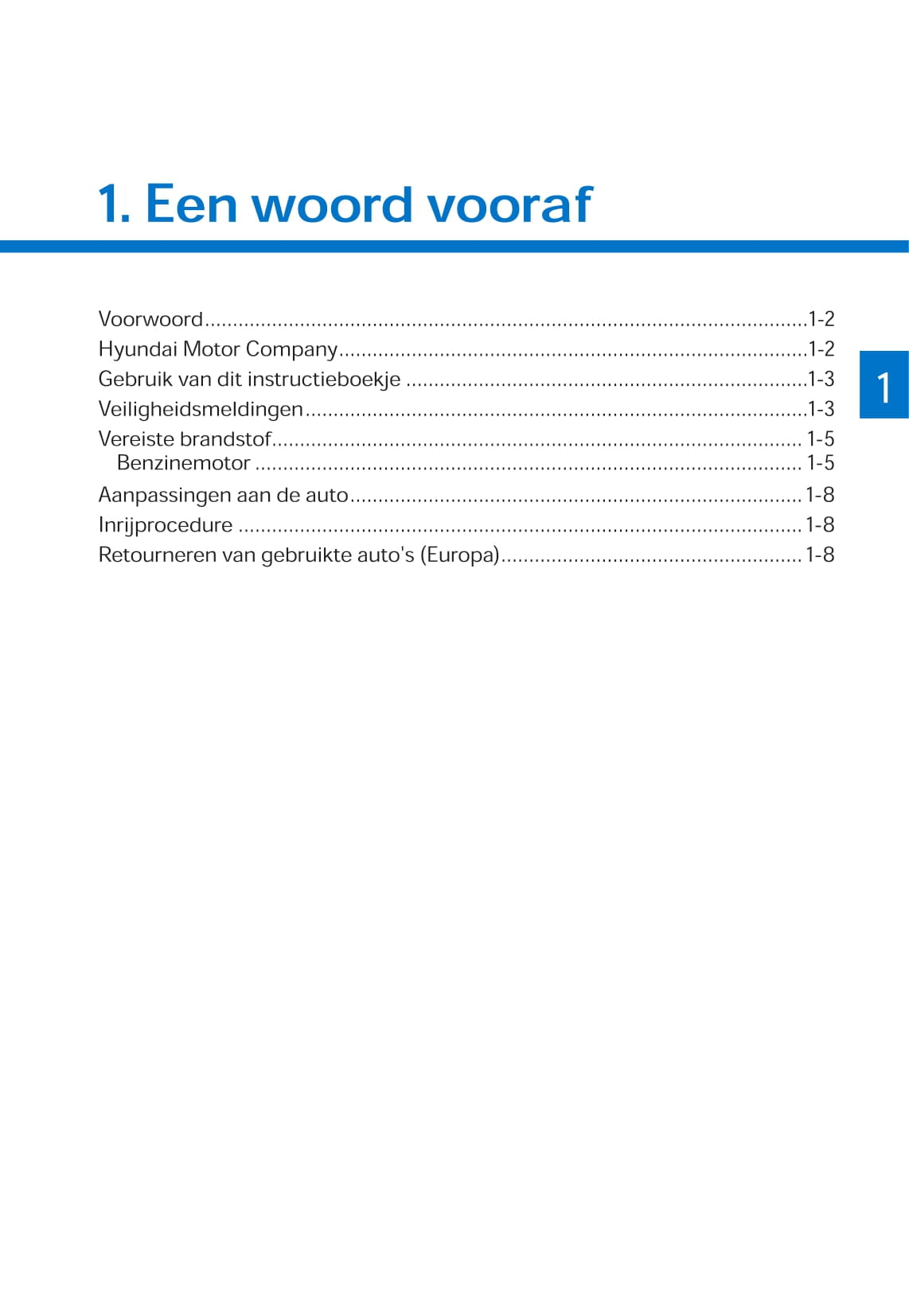 2020-2023 Hyundai i10 Manuel du propriétaire | Néerlandais
