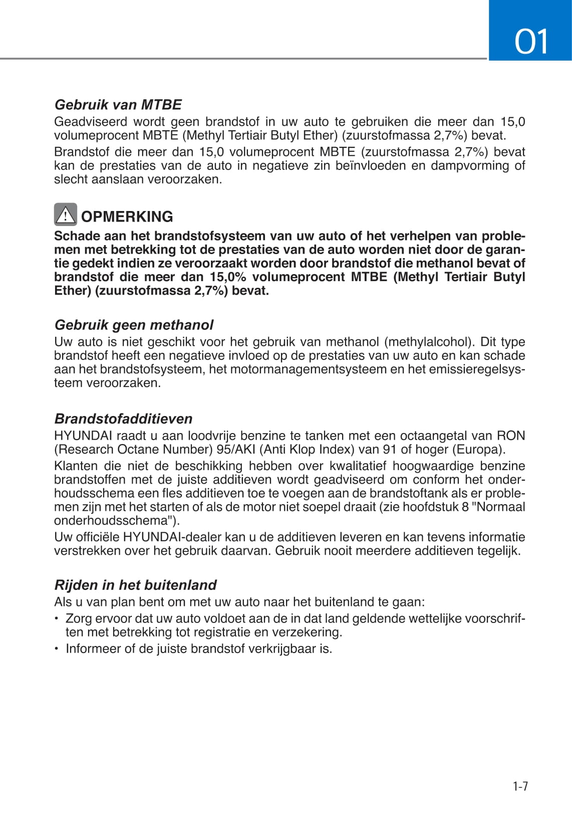 2020-2023 Hyundai i10 Manuel du propriétaire | Néerlandais