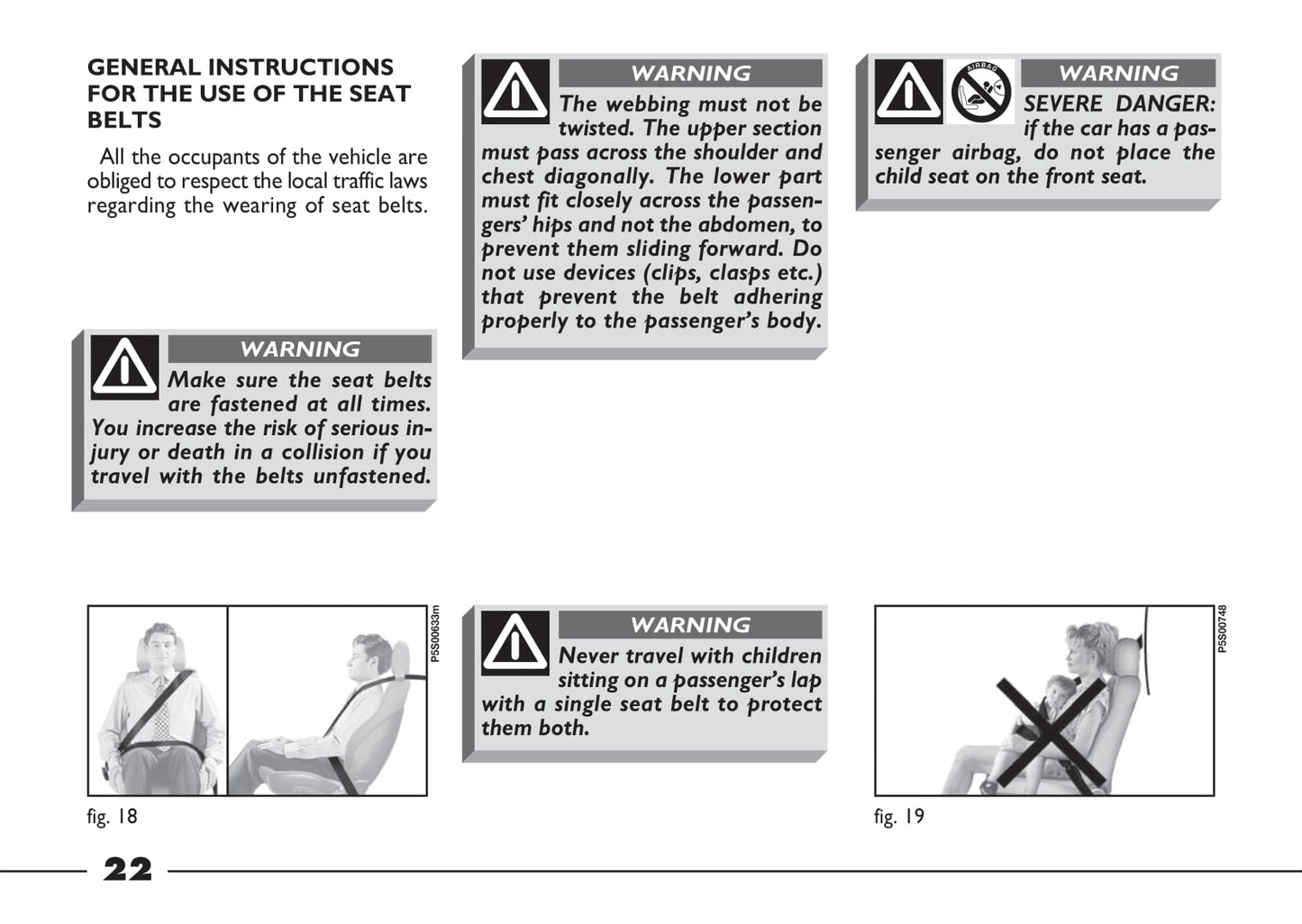 2003-2004 Fiat Barchetta Owner's Manual | English