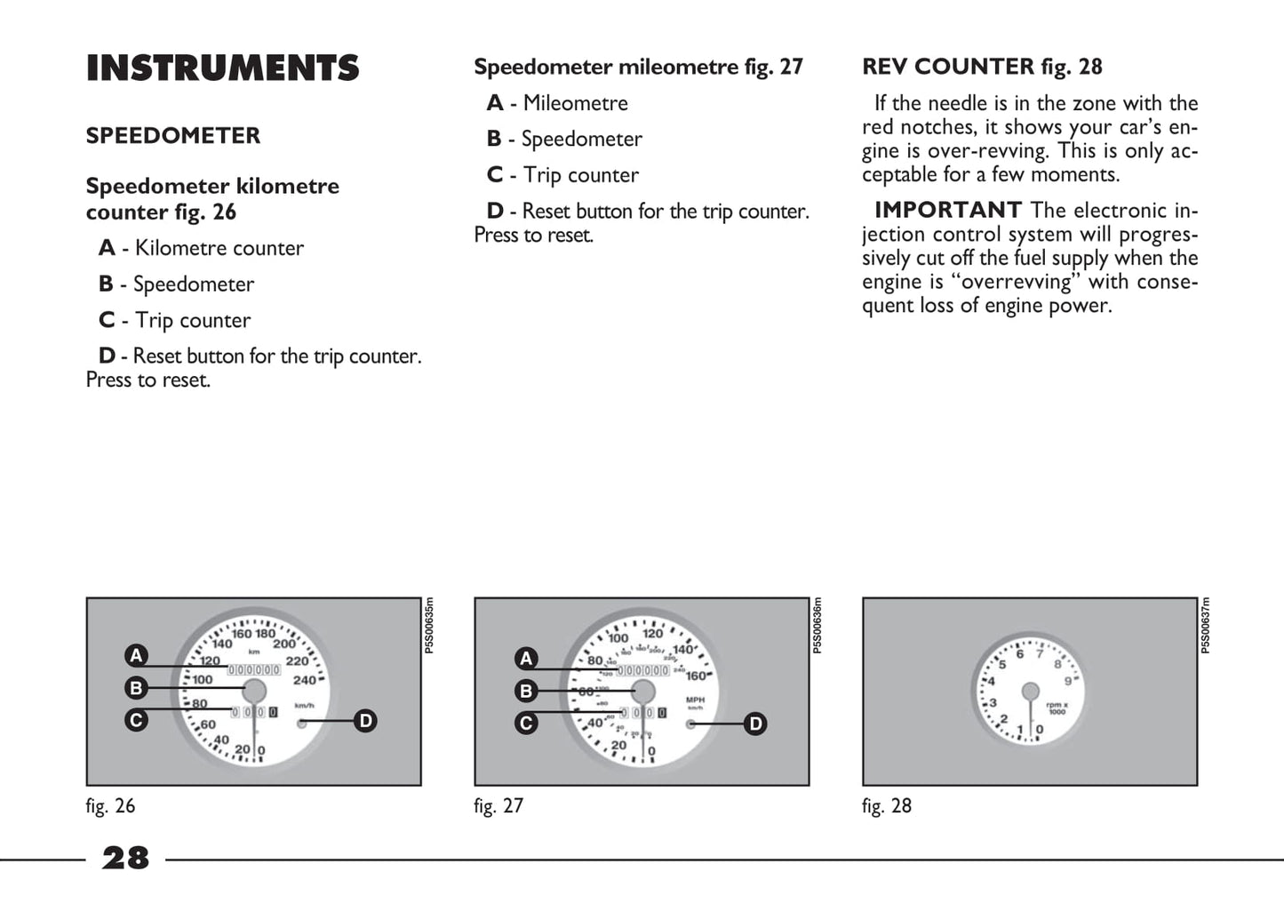 2003-2004 Fiat Barchetta Owner's Manual | English