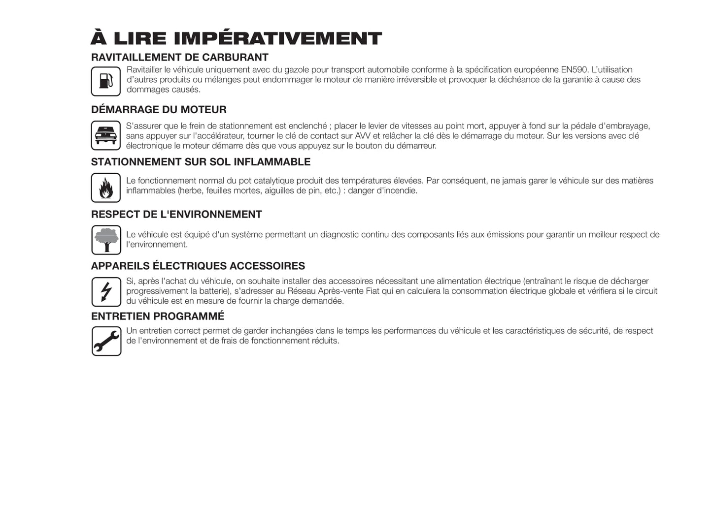 2017-2018 Fiat Talento Owner's Manual | French