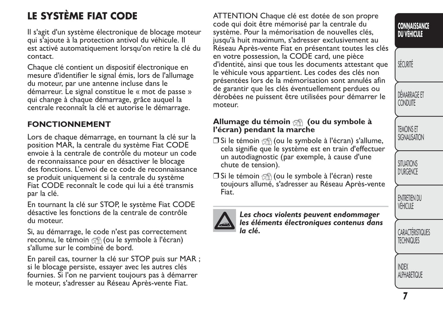 2014-2015 Fiat Bravo Owner's Manual | French