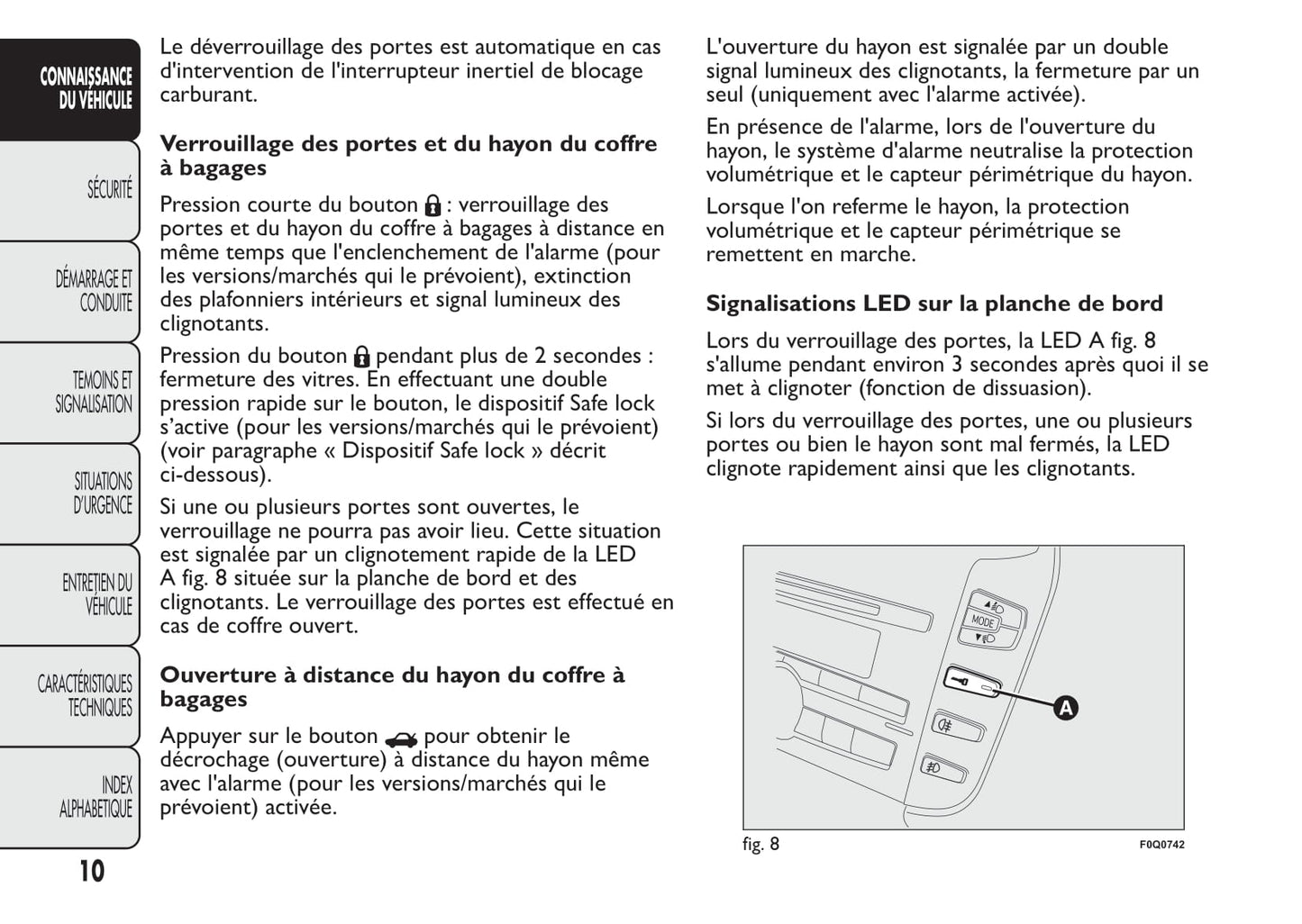 2014-2015 Fiat Bravo Owner's Manual | French
