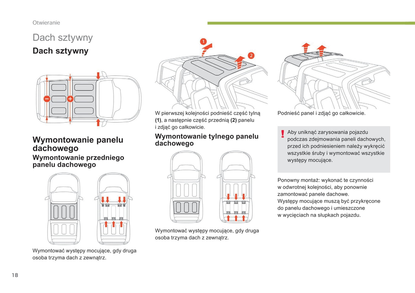 2016-2023 Citroën E-Mehari Manuel du propriétaire | Polonais