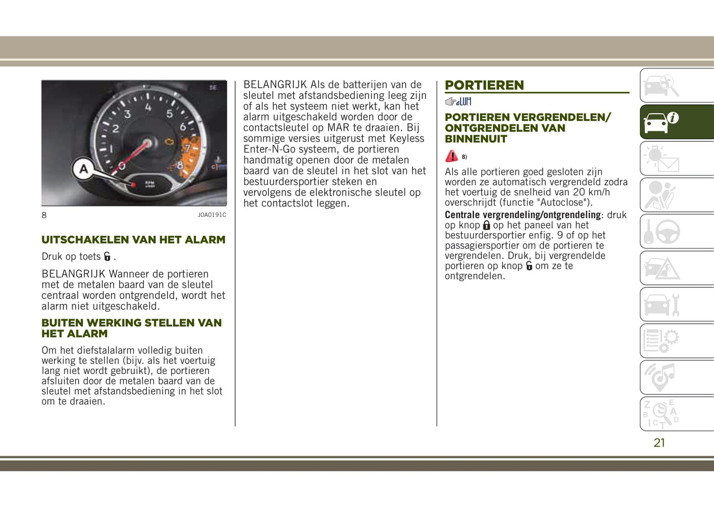 2014-2018 Jeep Renegade Manuel du propriétaire | Néerlandais