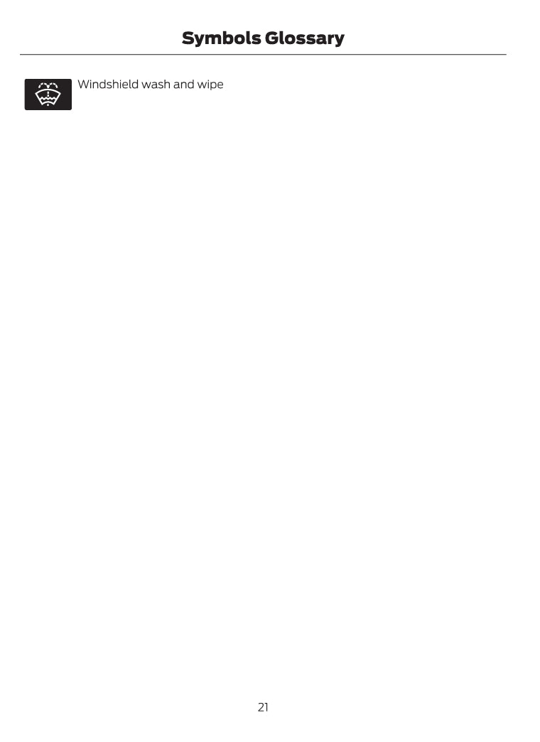 2021 Ford Edge Owner's Manual | English