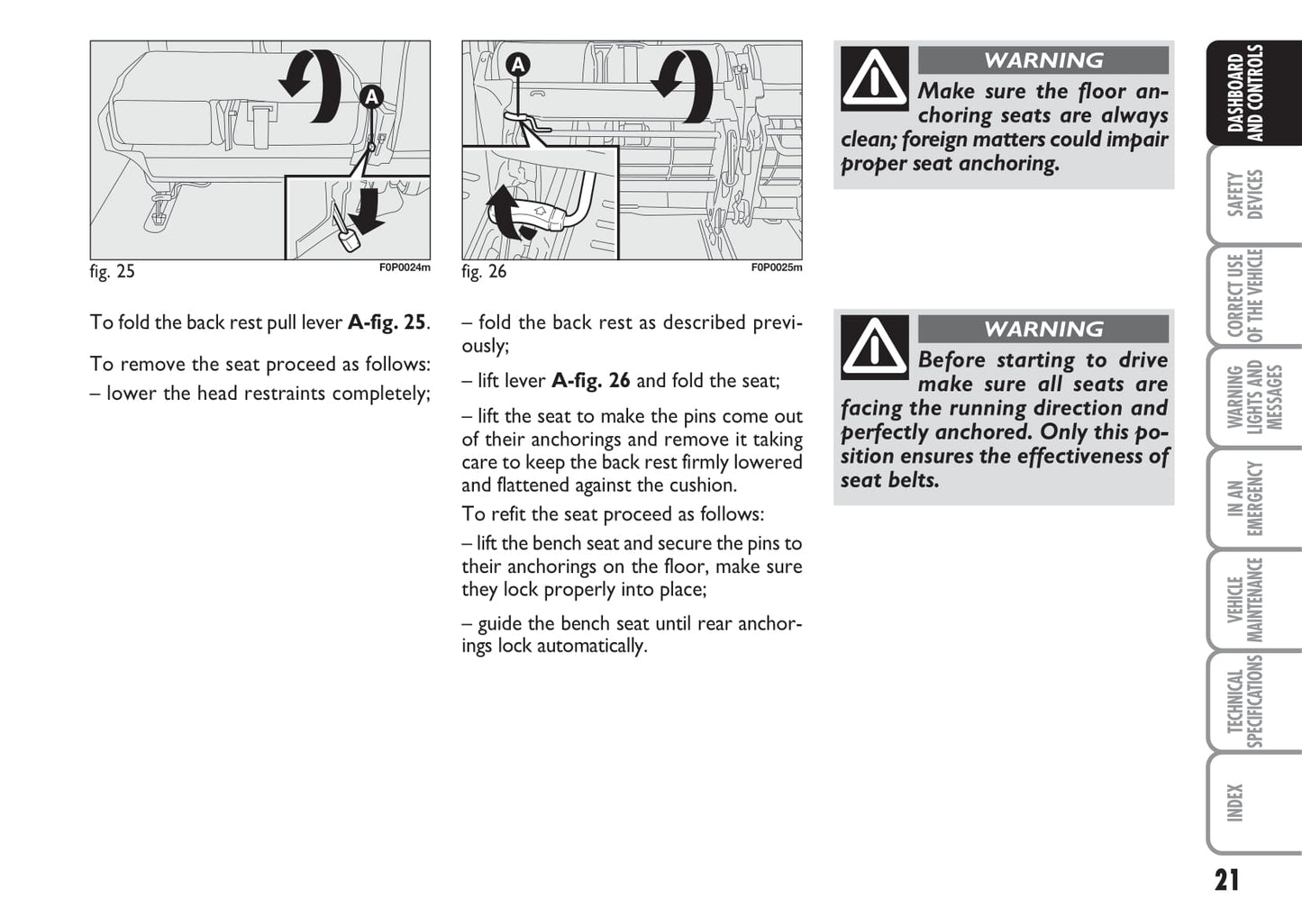 2012-2013 Fiat Scudo Owner's Manual | English