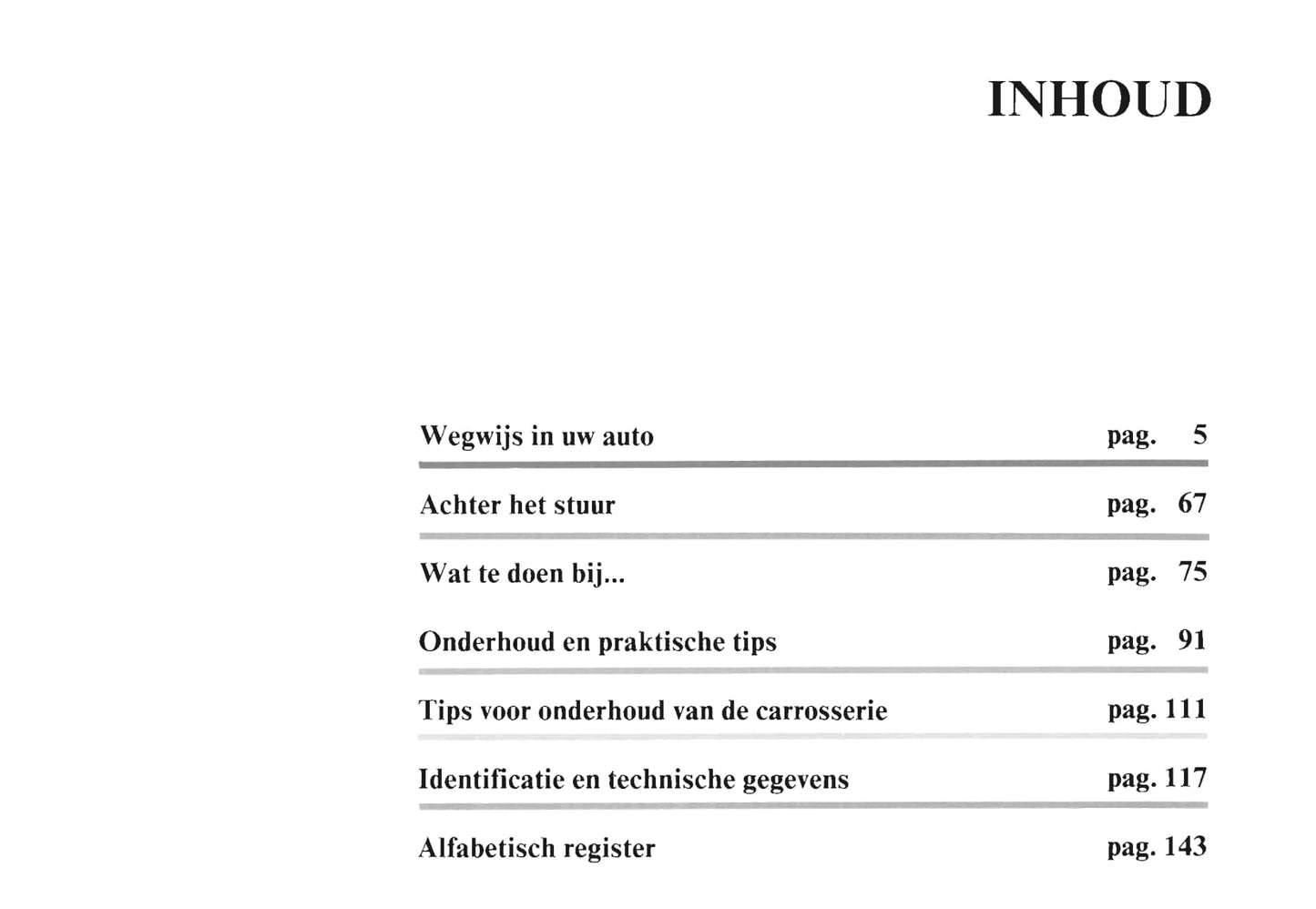 1990-1991 Fiat Croma Owner's Manual | Dutch