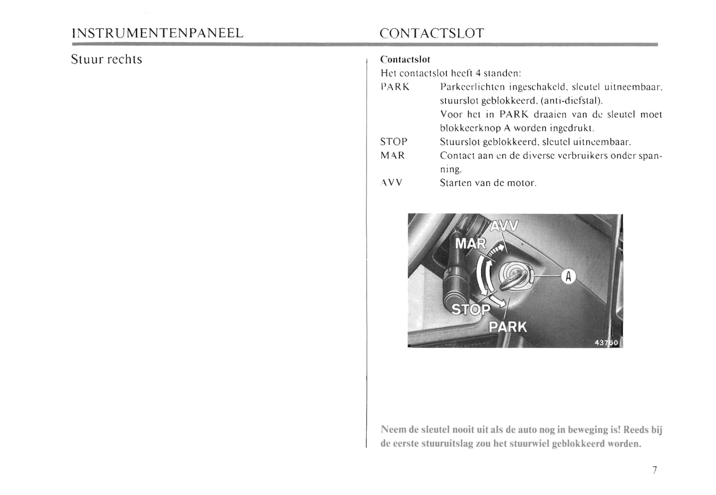 1990-1991 Fiat Croma Owner's Manual | Dutch