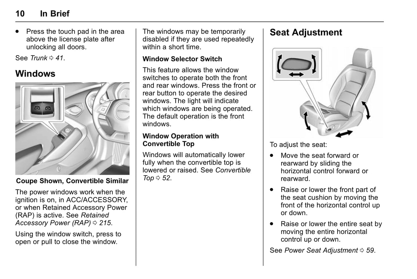 2018 Chevrolet Camaro Owner's Manual | English