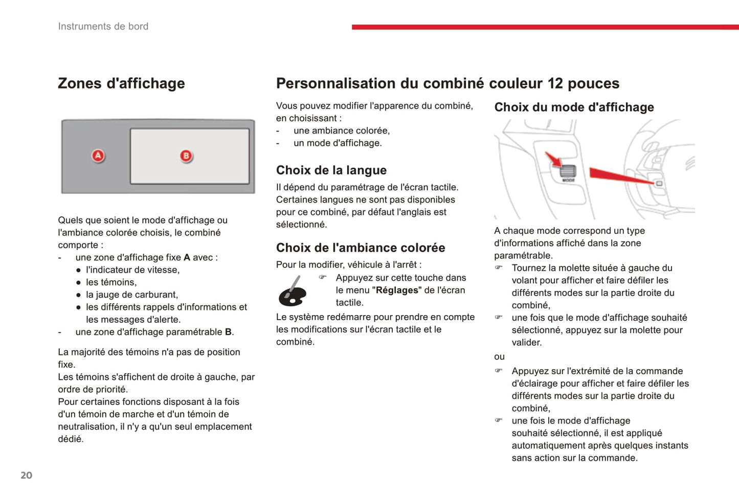 2016-2018 Citroën C4 Picasso/Grand C4 Picasso Manuel du propriétaire | Français