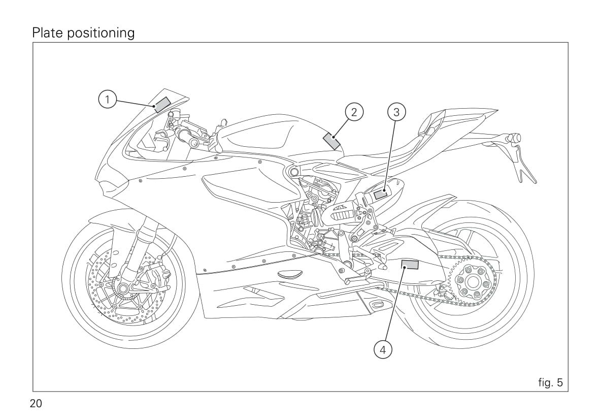 2012 Ducati Superbike Owner's Manual | English