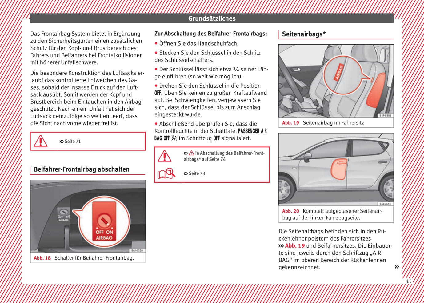 2012-2015 Seat Ibiza Manuel du propriétaire | Allemand