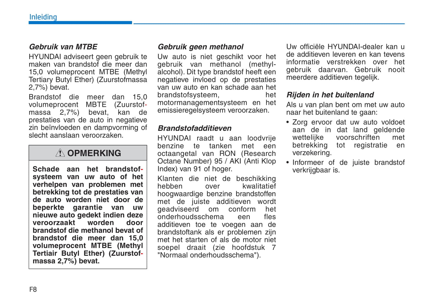 2020-2023 Hyundai i30 Manuel du propriétaire | Néerlandais