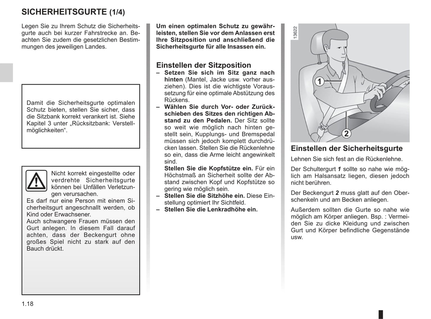 2013-2020 Dacia Dokker Manuel du propriétaire | Allemand