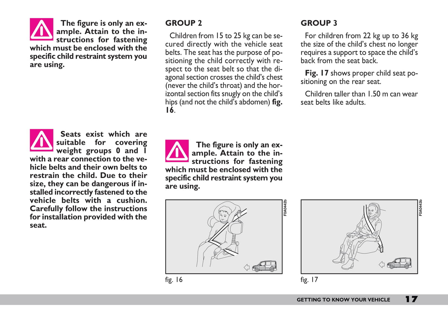 2009-2010 Fiat Doblò Owner's Manual | English