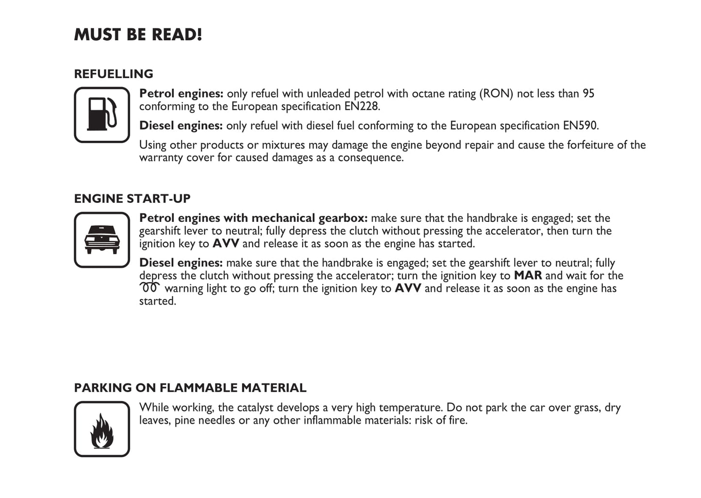 2007-2008 Fiat Multipla Owner's Manual | English
