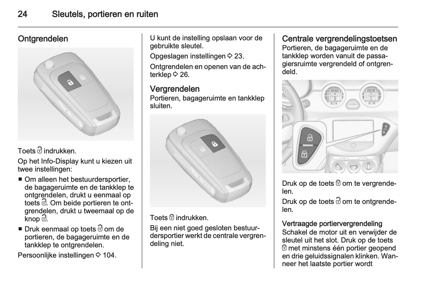 2015 Opel Adam Manuel du propriétaire | Néerlandais