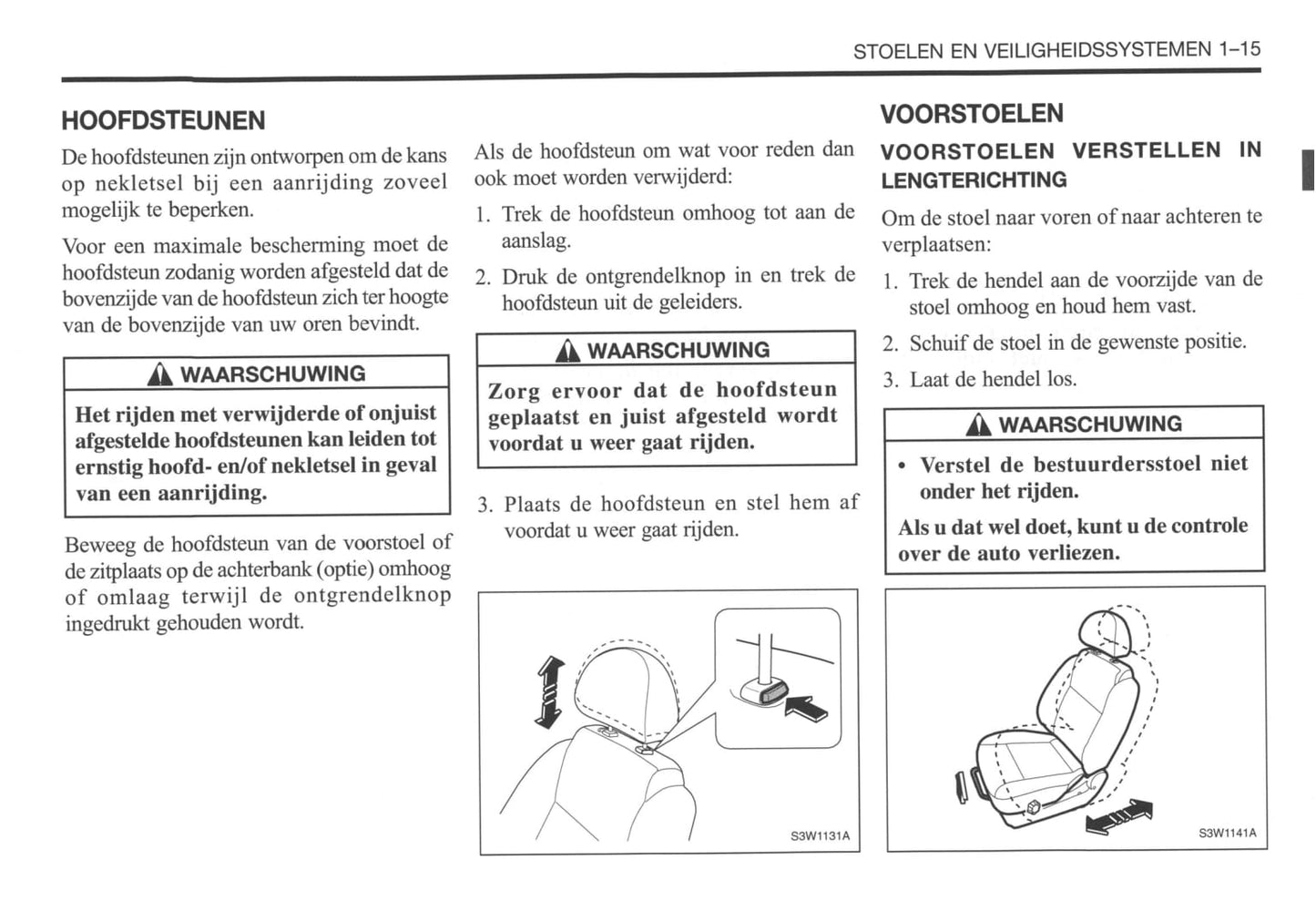 2002-2007 Daewoo Kalos Manuel du propriétaire | Néerlandais