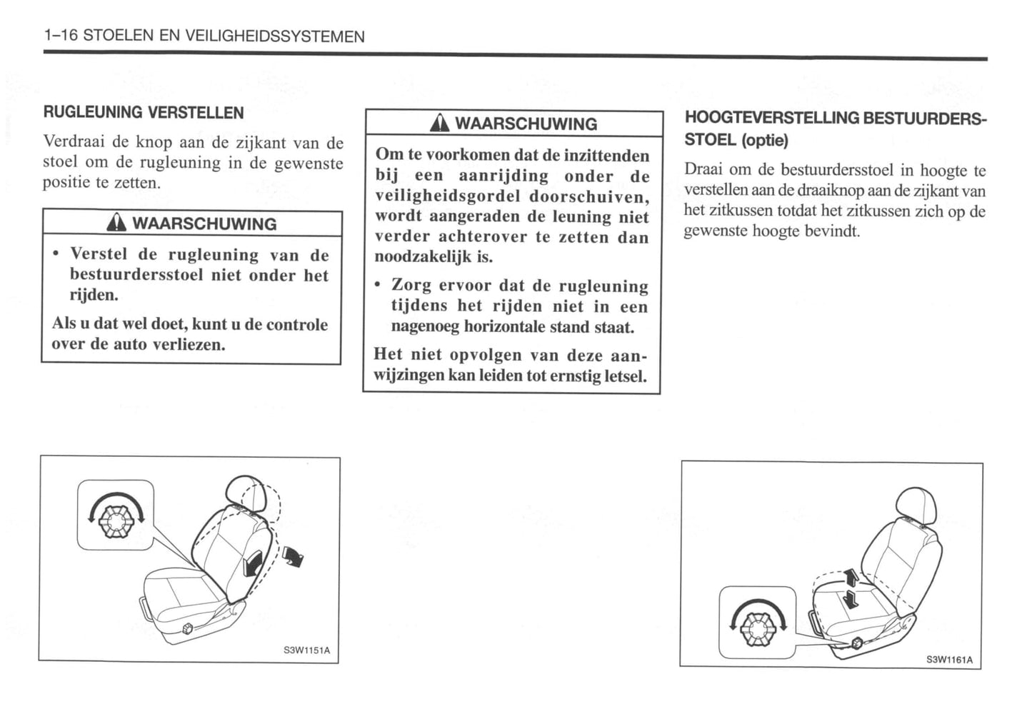 2002-2007 Daewoo Kalos Manuel du propriétaire | Néerlandais