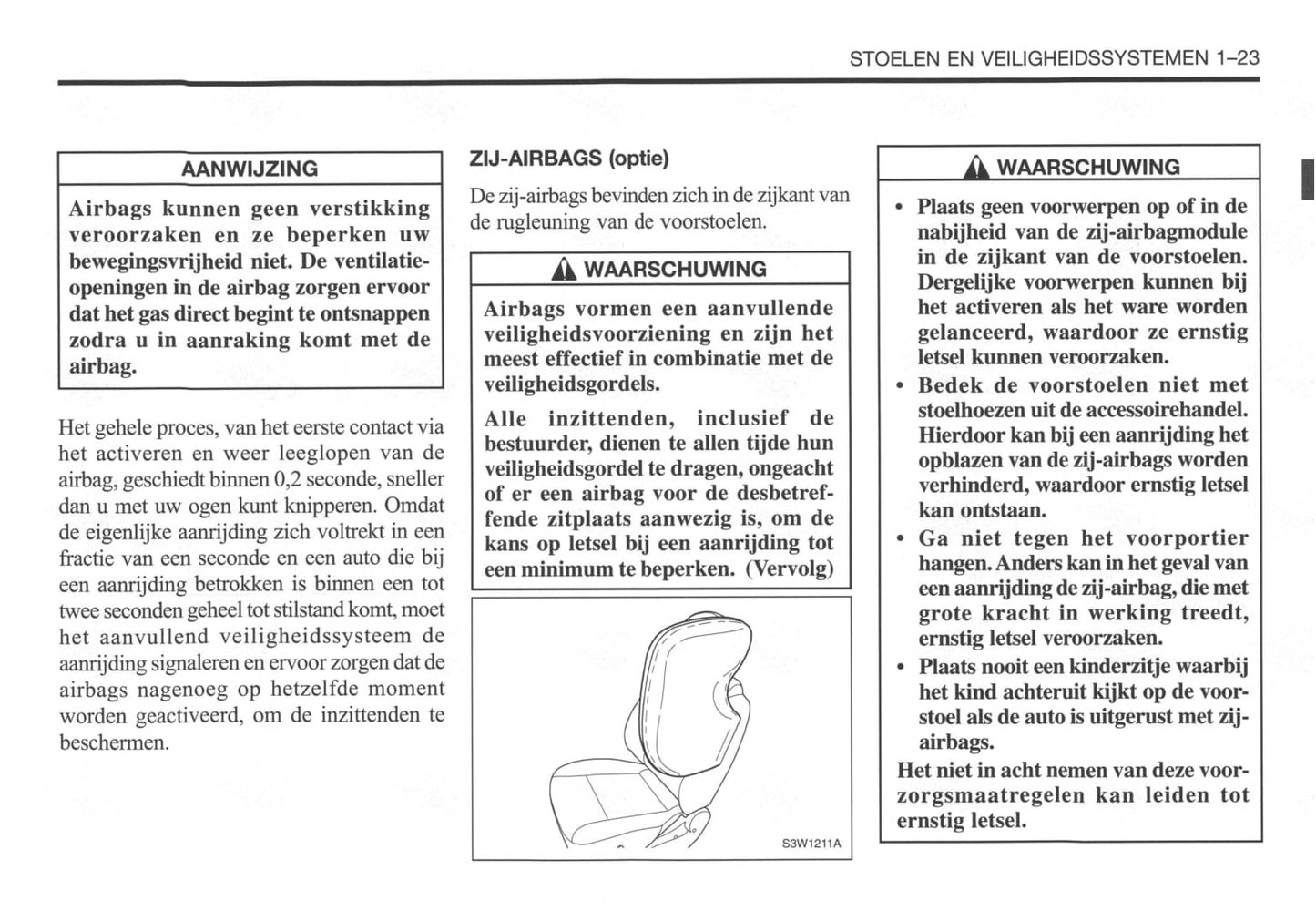 2002-2007 Daewoo Kalos Manuel du propriétaire | Néerlandais