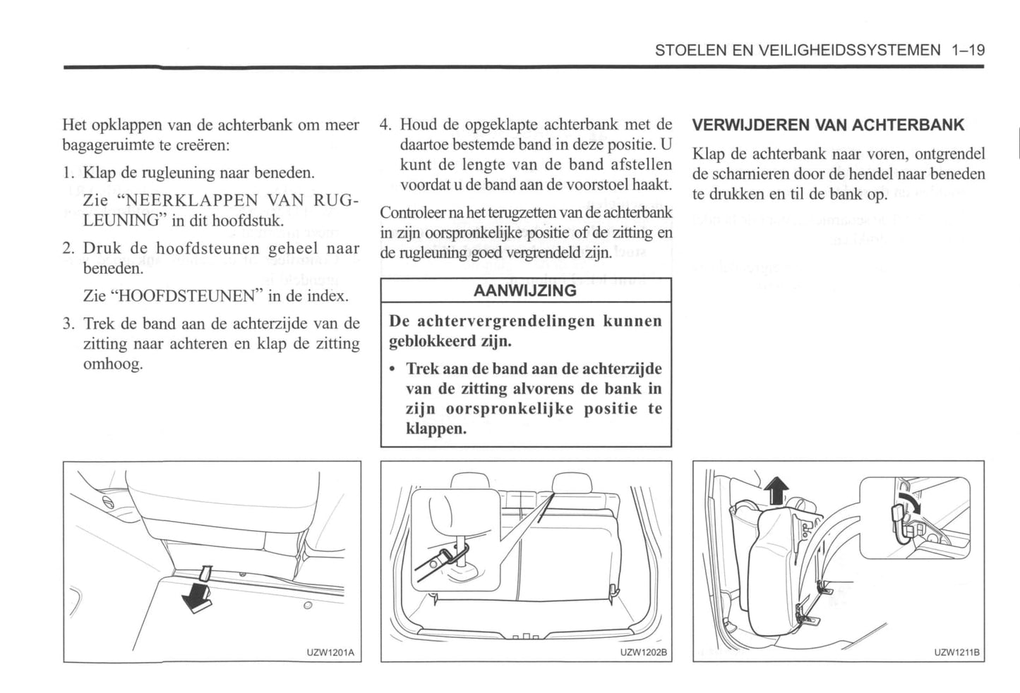 2000-2004 Daewoo Tacuma Owner's Manual | Dutch