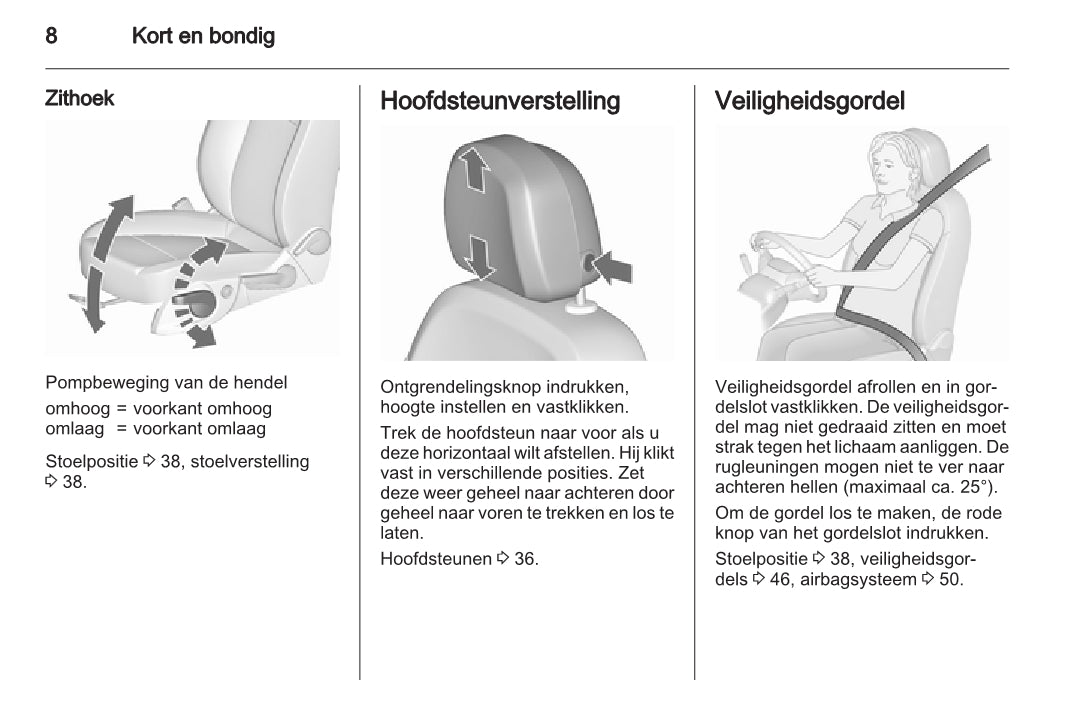 2015 Opel Meriva Owner's Manual | Dutch