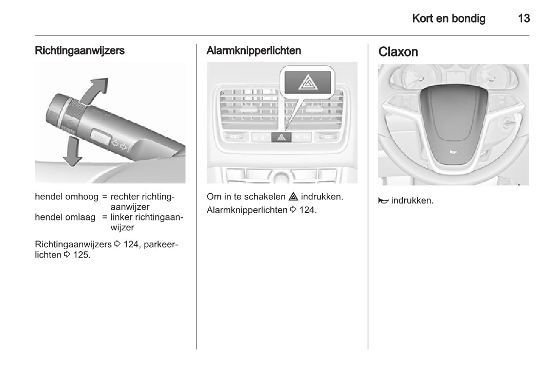 2015 Opel Meriva Owner's Manual | Dutch