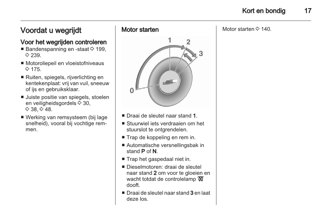 2015 Opel Meriva Owner's Manual | Dutch