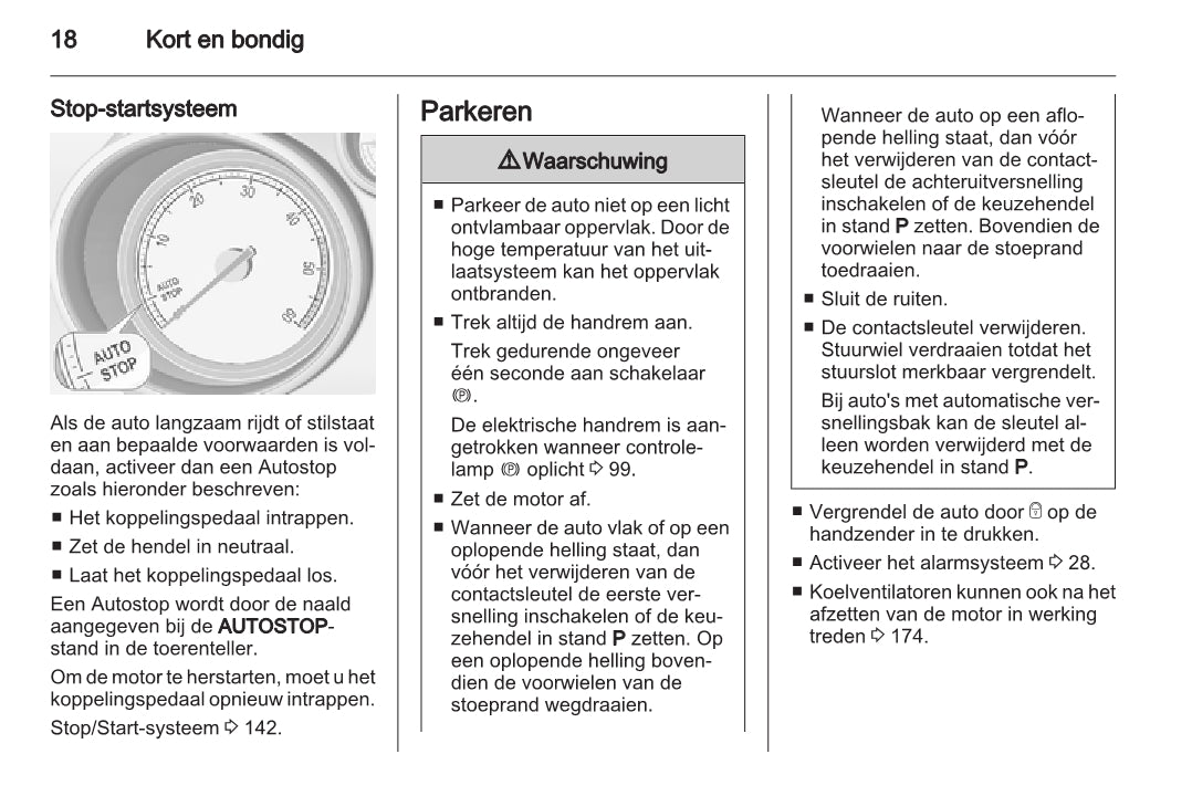 2015 Opel Meriva Owner's Manual | Dutch