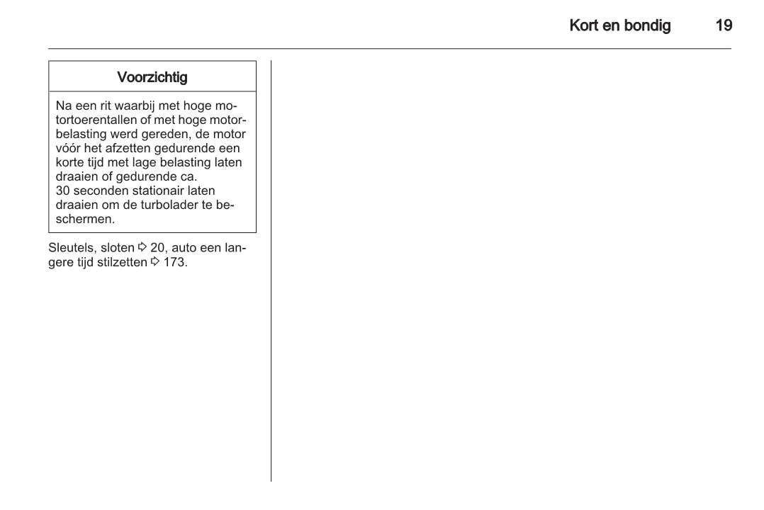 2015 Opel Meriva Owner's Manual | Dutch