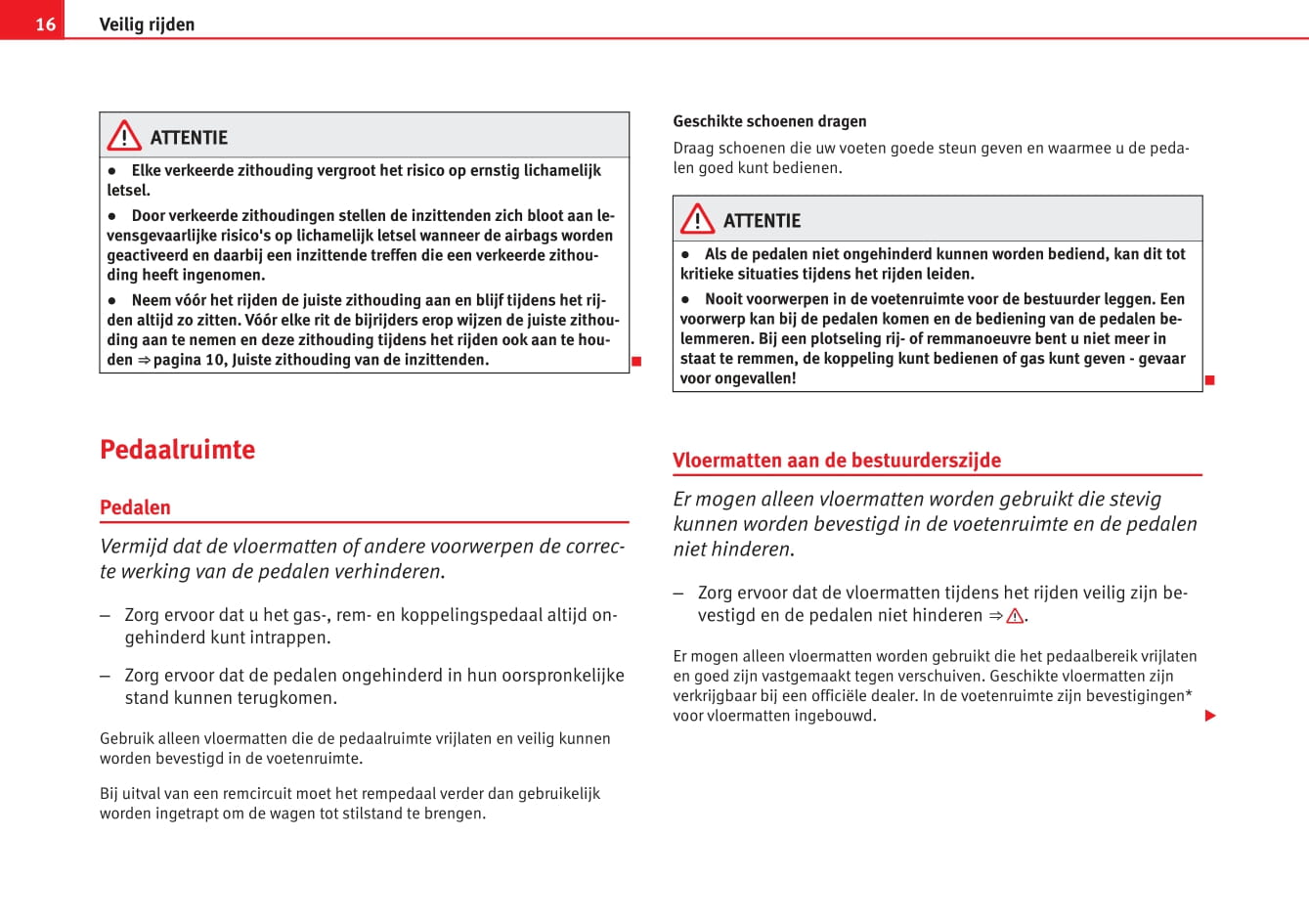 2009-2013 Seat Leon Manuel du propriétaire | Néerlandais